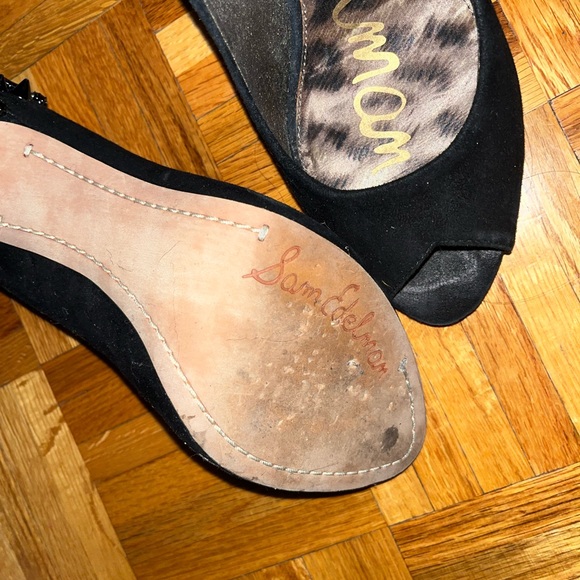 SAM EDELMAN suede spiked heel - Picture 2 of 3